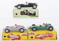 Three Solido (France) Boxed Racing Cars