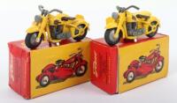 Two Boxed Tekno Harley Davidson Motorcycle Models