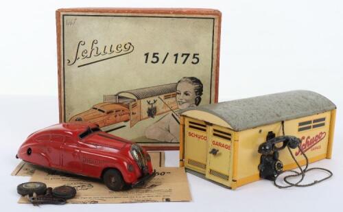 Schuco 15/175 Car and Garage Set