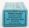 Meccano M232 Aeroplane Constructor Six Aeroplane Pilots in trade box - 4