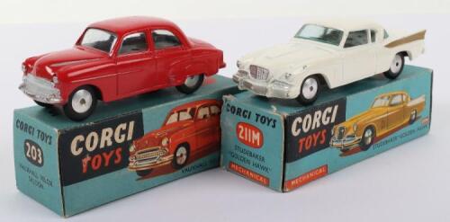 Two Boxed Corgi Toys