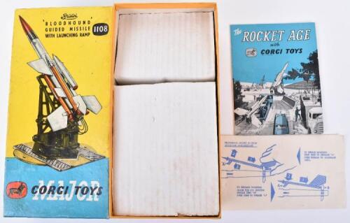 Corgi Major Toys 1108 Bristol Bloodhound Guided Missile with Launching Ramp