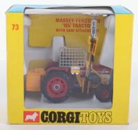 Corgi Toys 73 Massey Ferguson 165 Tractor with Saw Attachment