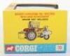 Corgi Toys 73 Massey Ferguson 165 Tractor with Saw Attachment - 4