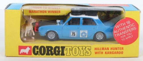 Corgi Toys 302 Hillman Hunter London to Sydney Marathon Winner,