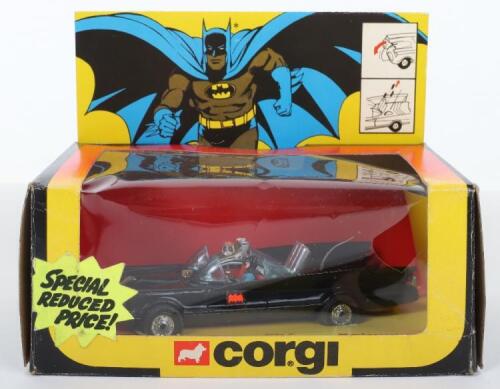 Corgi Toys 267 Batmobile with Header-card
