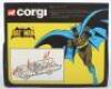 Scarce Last Issue Corgi Toys 267 Batmobile with Header-card - 2