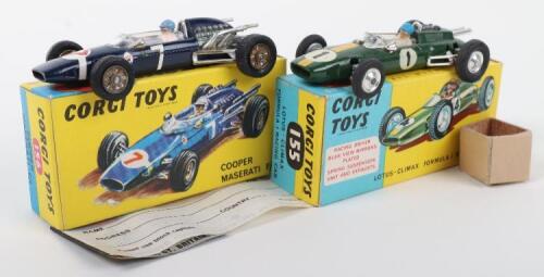 Two Corgi Toys Formula I Racing Cars