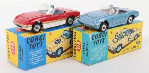 Corgi Toys 318 Lotus Elan S2.