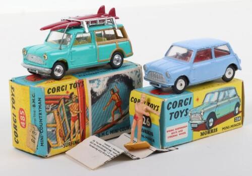 Corgi Toys 485 Surfing with The B.M.C. Mini Countryman