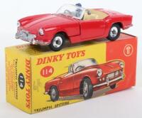 Dinky Toys 114 Triumph Spitfire Sports Car,