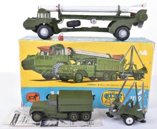 Corgi Major Toys Gift Set No 9 Corporal Missile Erector Vehicle