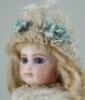 An early Emile Jumeau bisque head E.J Bebe doll, size 6, French circa 1880, - 2