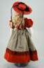 A rare and important E.Barrois bisque shoulder head fashion doll in her original Melle Jeanne trunk with extensive trousseau, French 1860s, - 4