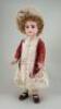 A beautiful closed mouth Tete Jumeau bisque head Bebe, size 10, French, circa 1890,