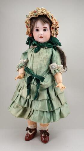 A Jumeau 1907 bisque head Bebe, size 12, French, circa 1900,