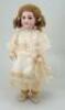 A DEP bisque head doll, German for French market, circa 1910,