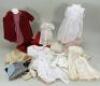 A collection of useful dolls dresses, underclothes and bonnets, various dates, - 2