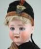 A Schonau & Hoffmeister 1909 bisque head doll in original Scottish clothes, German circa 1910, - 2