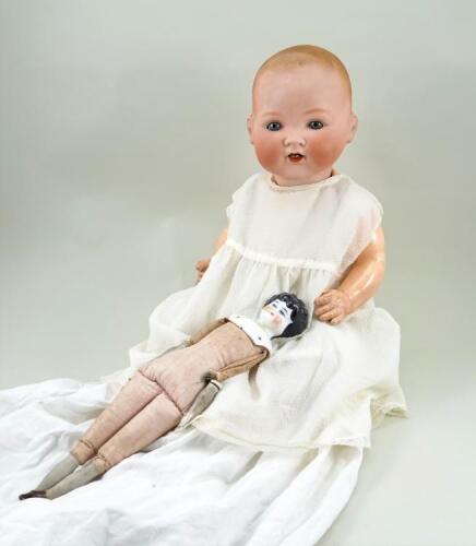 A.M 351 bisque head Dream Baby doll, 1920s,