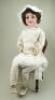 A large A.M 390 bisque head doll, German circa 1915,