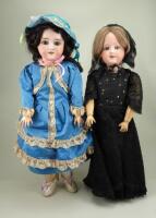 An A.M 390 bisque head doll, German circa 1915,