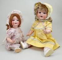 An A.M Koppelsdorf 996 bisque head baby doll, German circa 1915,