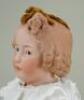 A rare Gebruder Heubach 8197 bisque shoulder head character doll, German circa 1912, - 3