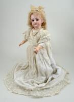 A DEP bisque head doll, German for French market, circa 1910,