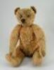 A golden mohair Steiff Teddy bear, German circa 1909, - 2