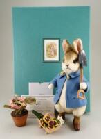 A Beatrix Potter Centennial Peter Rabbit No./0257, by R.John Wright Dolls. Inc,