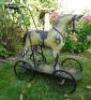 Gamage&rsquo;s child&rsquo;s push along wooden painted toy horse and dolls pram, circa 1900, - 2