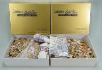 Two Victory Gold Box 2000 piece plywood hand-cut Jig-Saw Puzzles,