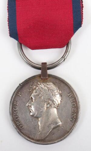 British Waterloo Medal 1815 Royal Foot Artillery, Member of Captain Sandham’s Company, said to be the First Allied Artillery Company to Fire at the Battle of Waterloo