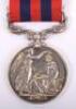 Indian General Service Medal 1854-95 9th (East Norfolk) Regiment of Foot - 9