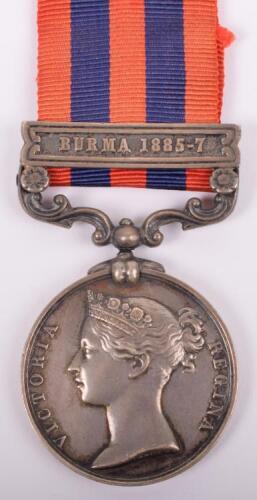 Indian General Service Medal 1854-95 Kings Liverpool Regiment