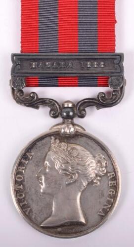 Indian General Service Medal 1854-95 Suffolk Regiment