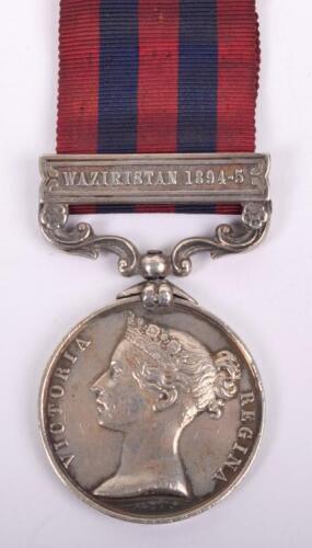 Indian General Service Medal 1854-95 The Border Regiment