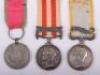 Victorian Crimean and Indian Mutiny Medal Group of Three Royal Welsh Fusiliers