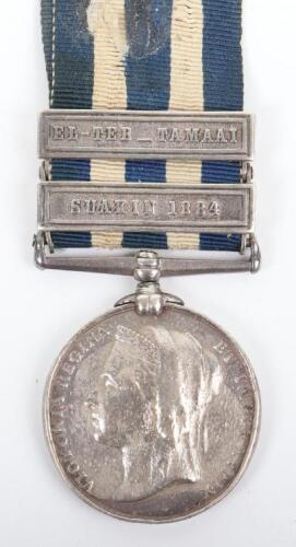 British Egypt and Sudan 1882-89 Campaign Medal