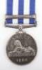 British Egypt and Sudan 1882-89 Campaign Medal 5th Battery 1st Battalion Scottish Royal Artillery - 4