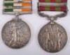 Relief of Chitral and Kings South Africa Medal Pair East Kent Regiment - 8