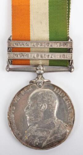 Kings South Africa Medal 1901-02 Royal Field Artillery