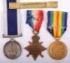 Edward VII Royal Navy Long Service Good Conduct Medal Group of Three HMS Hotspur - 5