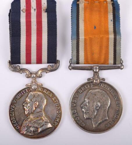 George V Military Medal (M.M) Pair, 14th Battalion Tank Corps / Royal Highlanders