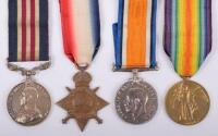 Great War Military Medal (M.M) Group of Four 4th Battalion Grenadier Guards