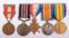 Great War Military Medal Group of Five 9th Battalion The Black Watch Royal Highlanders