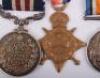 Great War Military Medal Group of Five 9th Battalion The Black Watch Royal Highlanders - 4