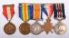 Great War Military Medal Group of Five 9th Battalion The Black Watch Royal Highlanders - 9