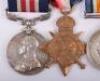 Great War Military Medal Group of Three 1/5th Gordon Highlanders Territorial Force, For Gallantry 25th / 26th March 1916 After an Enemy Mine Exploded Under His Trench - 2